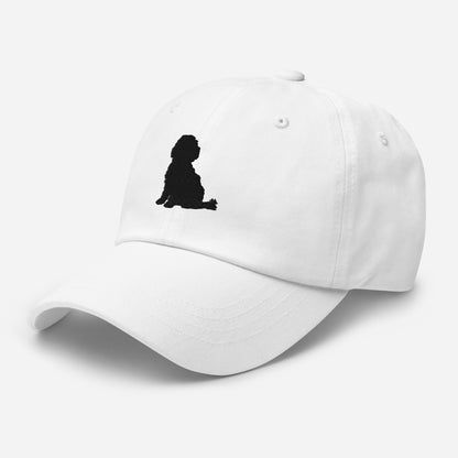 Maltipoo Silhouette Embroidered Hat