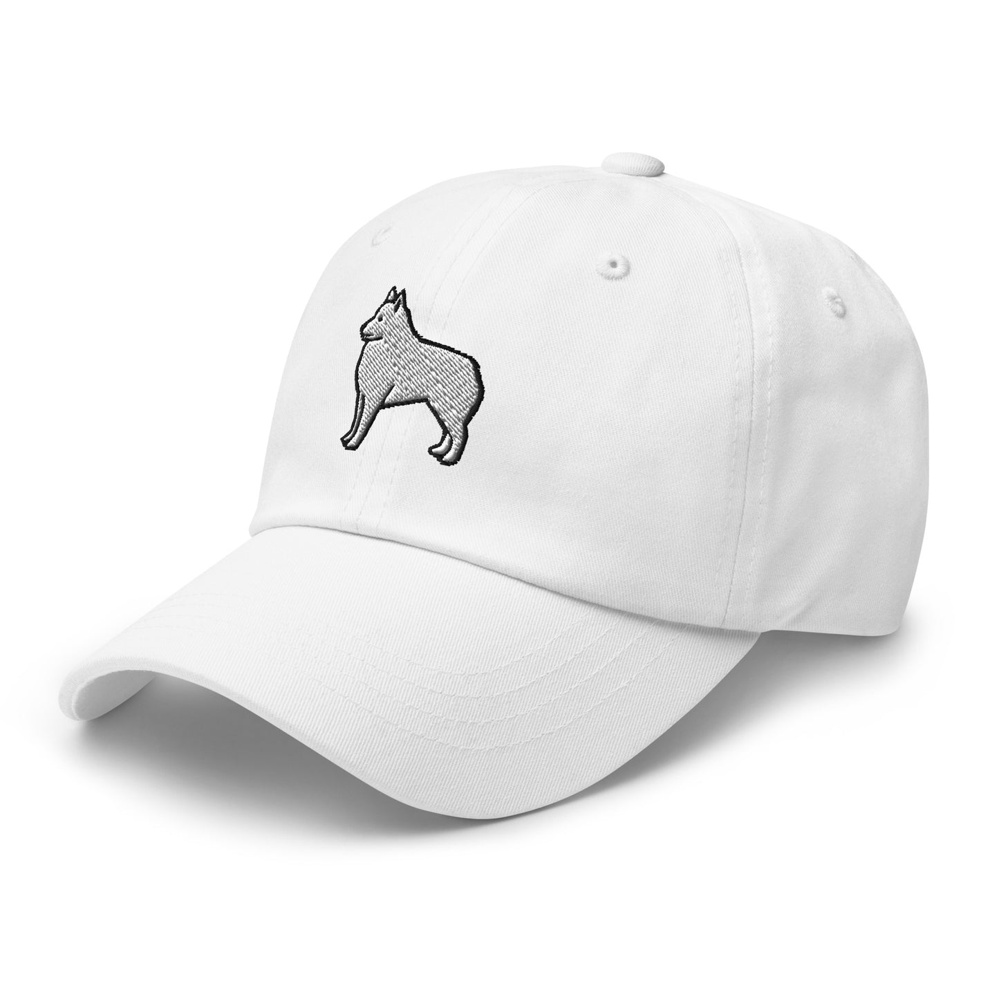 Schipperke (Cream) Embroidered Hat
