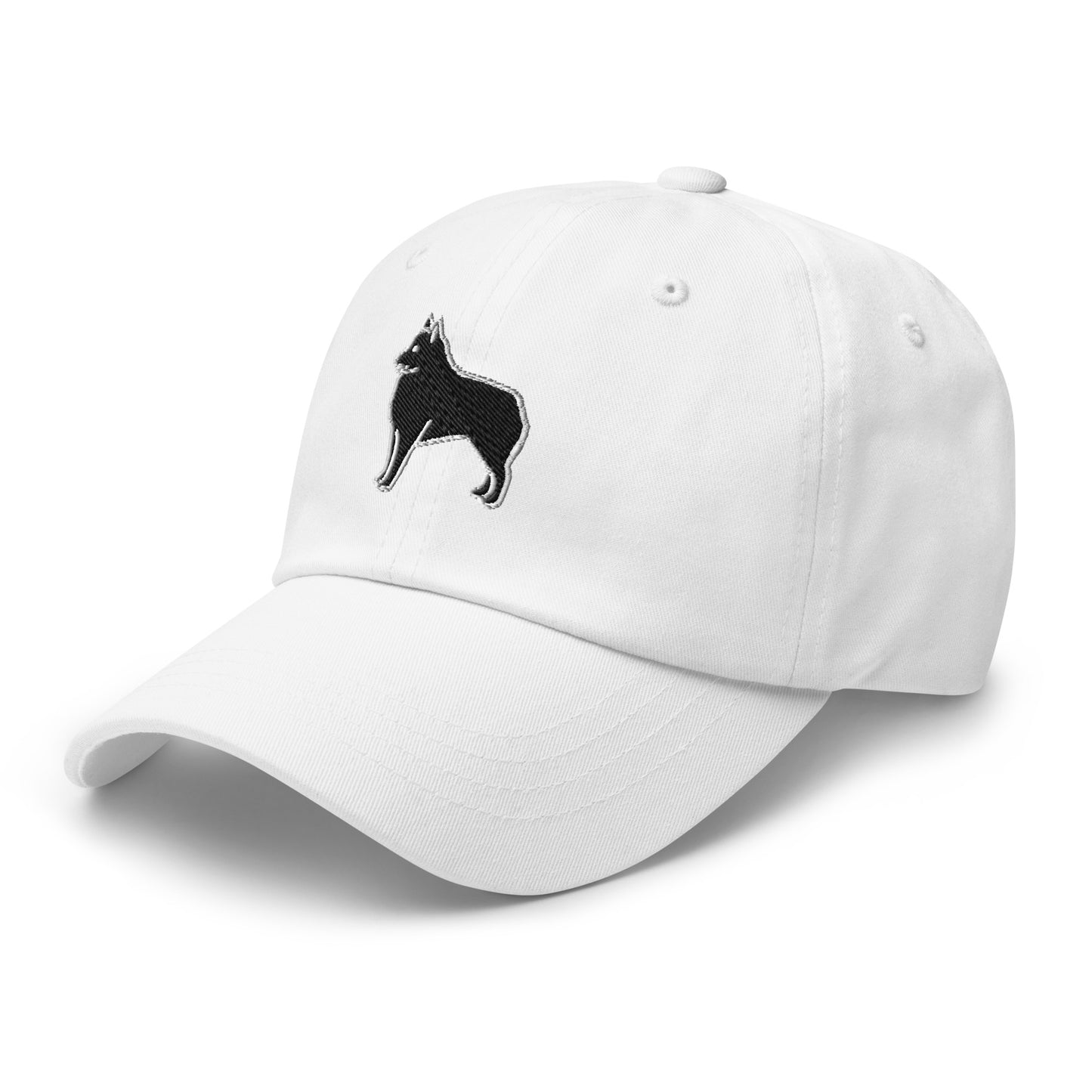 Schipperke (Black) Embroidered Hat