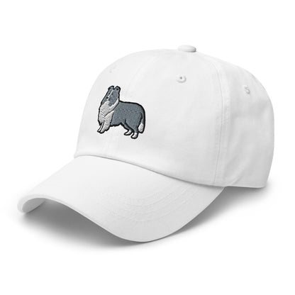 Sheltie (Bi Blue) Embroidered Hat
