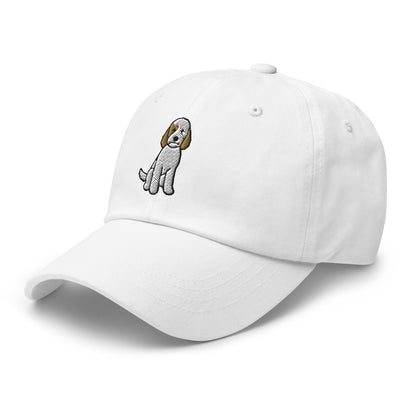 Goldendoodle (White & Gold) Embroidered Hat