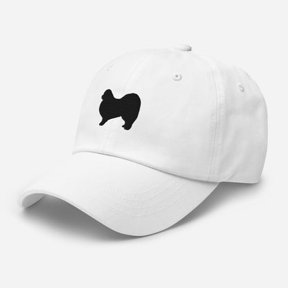 Tibetan Spaniel Silhouette Embroidered Hat
