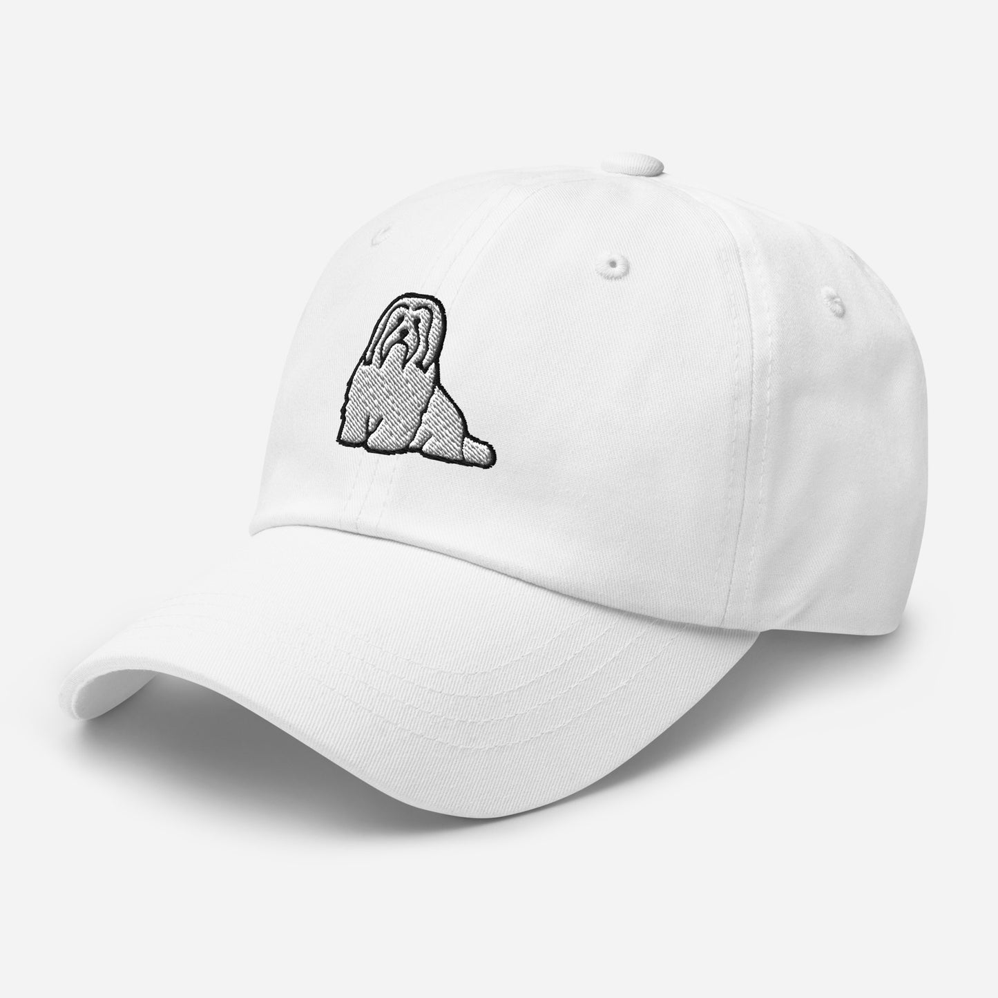 Havanese Sit Embroidered Hat