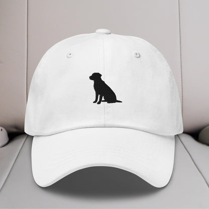 Labrador Retriever Silhouette Embroidered Hat