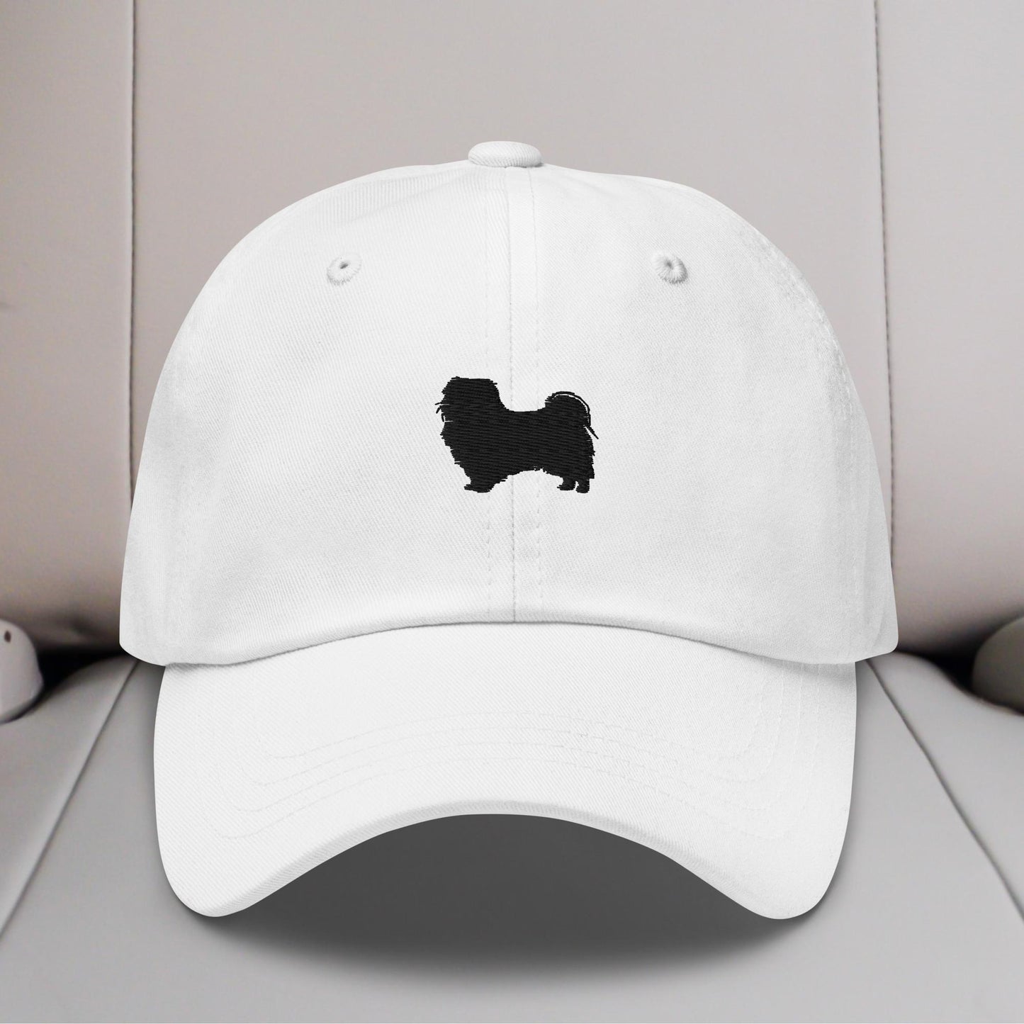 Pekingese Embroidered Hat