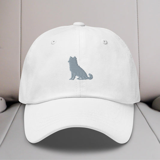 Pomsky Embroidered Hat